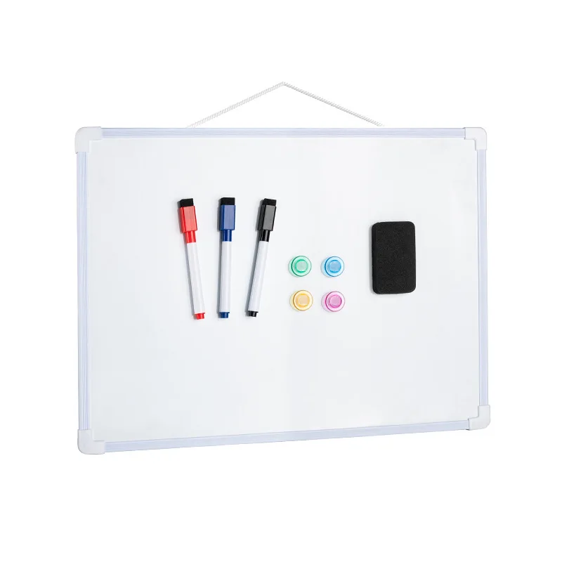 Office Home Graffiti Drawing Hanging Magnetic Notepad Wall Mounted Erasable Double Sided Whiteboard Writing Board
