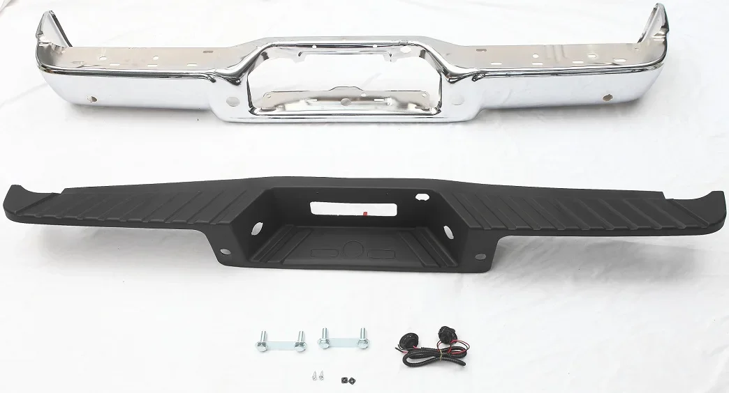 

Suitable for 2006-2008 Ford F150 Electroplated Rear Bumper Non-porous Perforated Iron Bar FO1103137