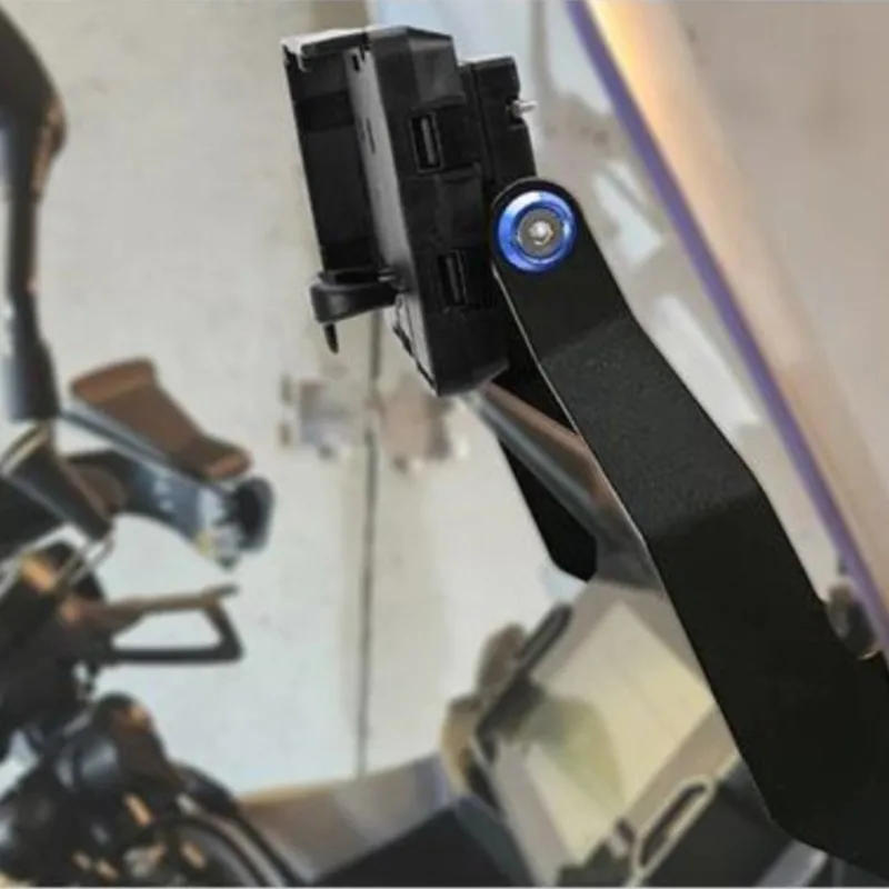 

For Honda NC750X NC 750X NC750 X NC 750 X 2021-2024 Motorcycle GPS Phone Navigation Bracket Front Bar Phone Holder Mount Stand