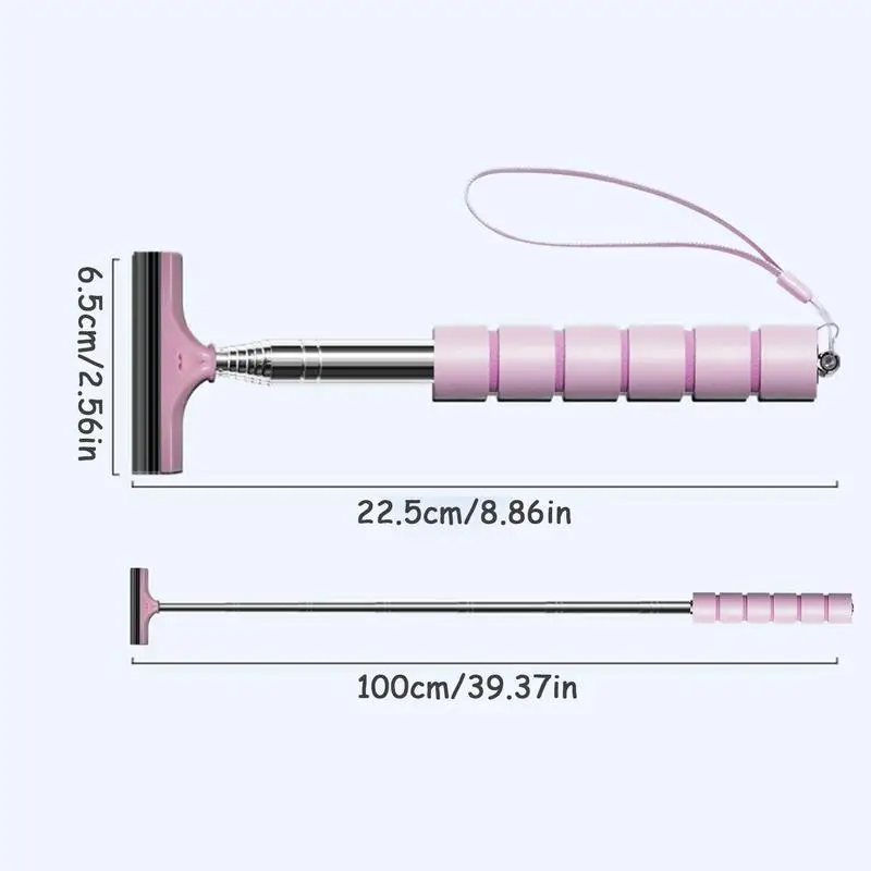 Squeegee For Car Window Retractable Car Rearview Mirror Wiper Small Portable Cleaning Tool Retractable Auto Cleaner For Truck