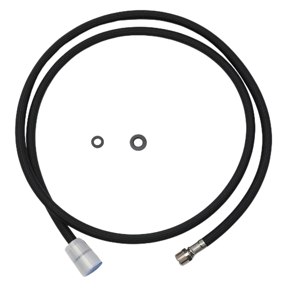 

Часть Шланг для душа запасная гибкая нейлоновая Сменная трубка 1 шт. фитинги длина 1500 мм с выдвижным душем