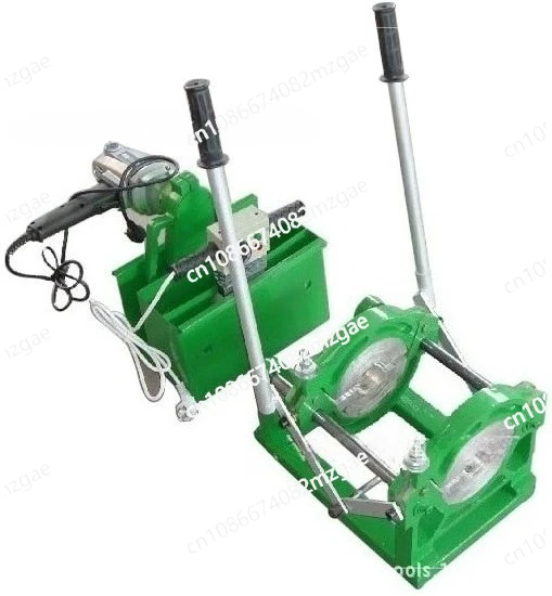 PE pipe hot melt machine fused pipe ironing machine 160 hot melt docking machine