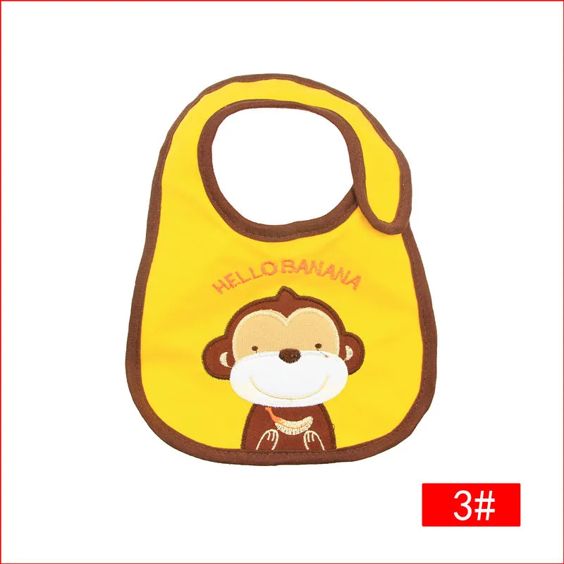 المرايل الفتيات لطيف الكرتون طفل رضيع مقاوم للماء مناشف اللعاب المرايل القطنية المختارة الهدايا 0-3 سنوات