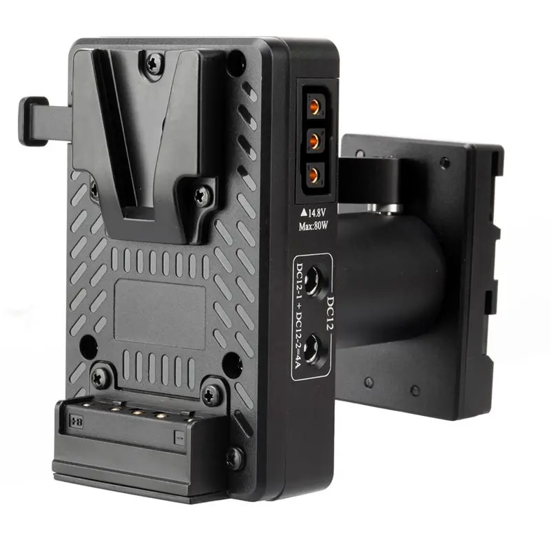 Placa de batería con montura en V para adaptador de batería virtual BP-U, piezas de repuesto BP-U90 BP-U96 BP-U60 BP-U30 para cámara Sony PMW EX PXW