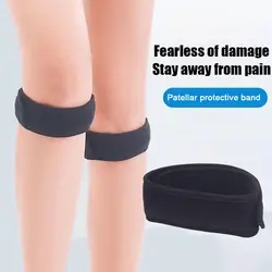 Patella Straps Adjustable Pain Relief Knee Brace Support For Running Cycling Basketball Kneepads Protector Sports Accessori L5b4