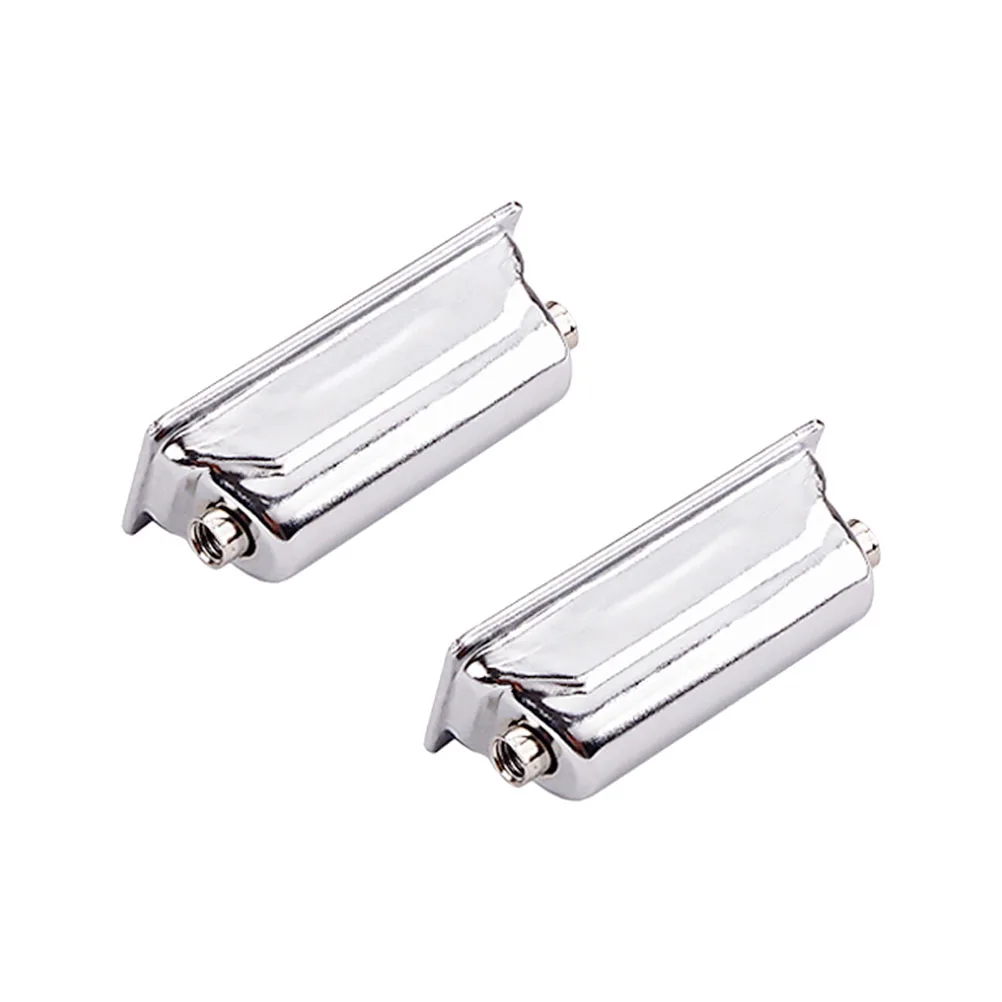 

2Pcs Snare Double-end Metal Hook Replacement Parts Accessories Durable Bass Double-End Lug Drum Drum Hook Connector