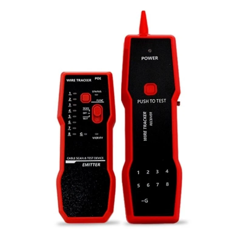 T3LB Networking Cable Tester Digital Networking Line Finder Wire Trackers PoE Checker