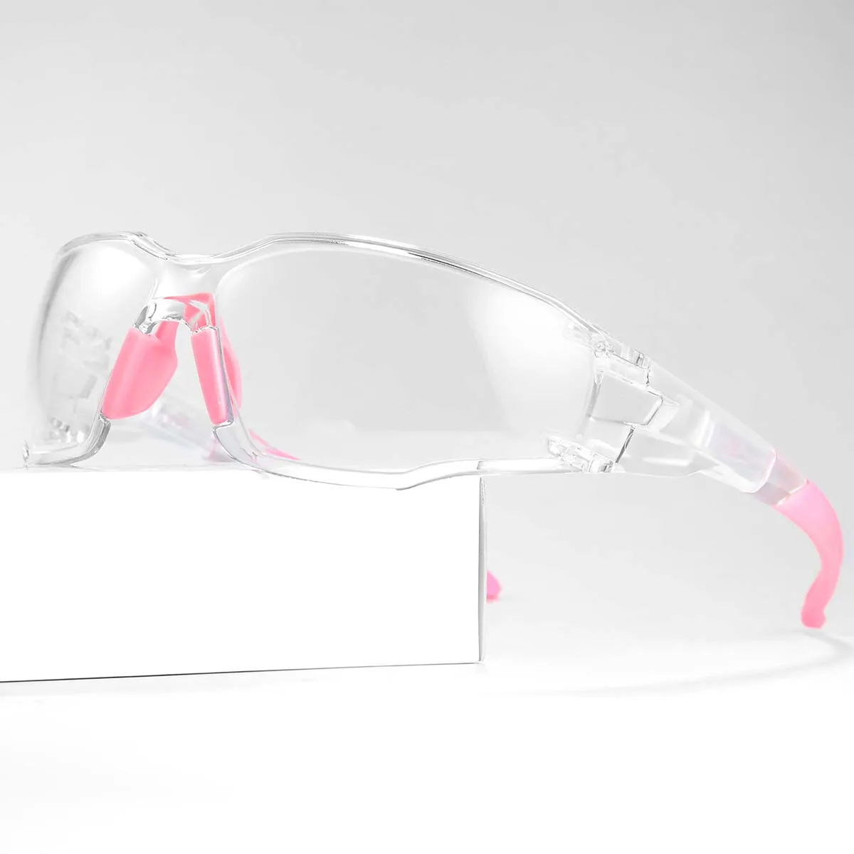 Verstellbare Rahmen, Antibeschlagbrille, Schutzbrille für Männer und Frauen, klare Linse, Blaulichtblockierung, Augenschutz, HM12 – Detail 3