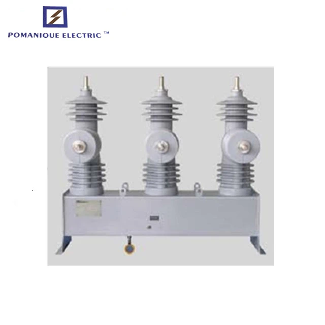 Pomanique 33kv Outdoor 3 Pahses Auto Recloser 630A/800A Smart Control Switch Gear Vacuum Circuit Breaker