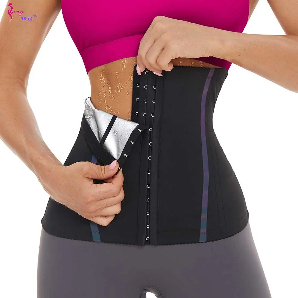 

SEXYWG Waist Trainer for Women Sweat Belt Sauna Girdle Band Weight Loss Waist Cincher Strap Belly Control Body Shaper Gym