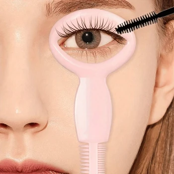 Pink Eyelash Auxiliary Tool, Eye Makeup Tool, Eyelash And Eyeliner Drawing Auxiliary Tool, Eyelash Card