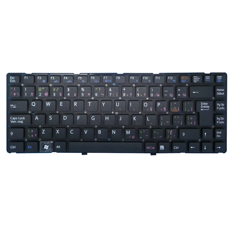 Canada CA Laptop Keyboard For SONY VPCEA VPC-EA V081678D 148792341 550102L40-203-G Black Without Frame New