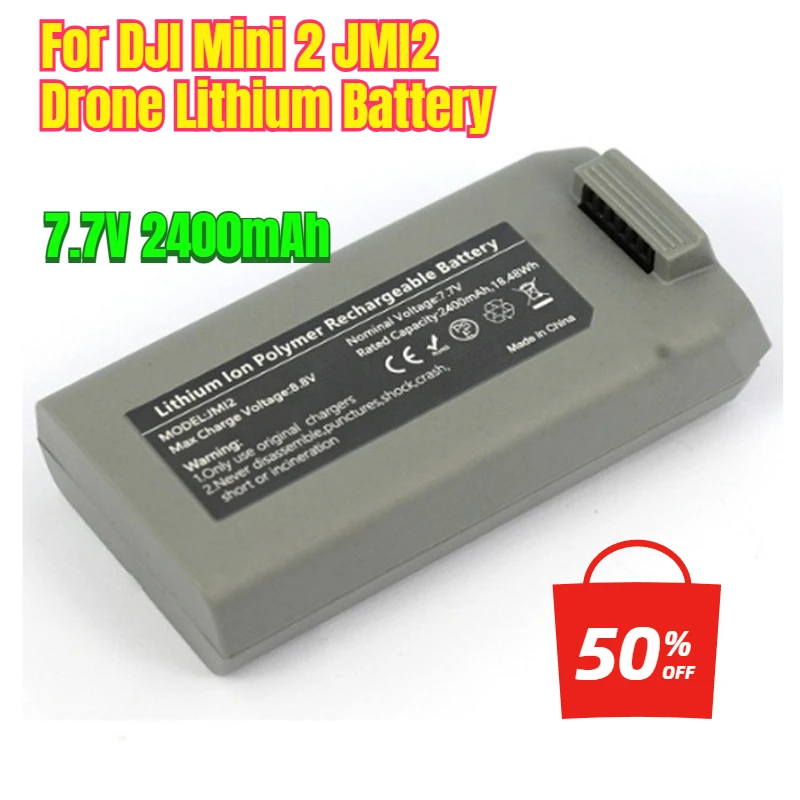 

7.7V 2400mAh for DJI Mini 2 JMI2 Drone Lithium Battery