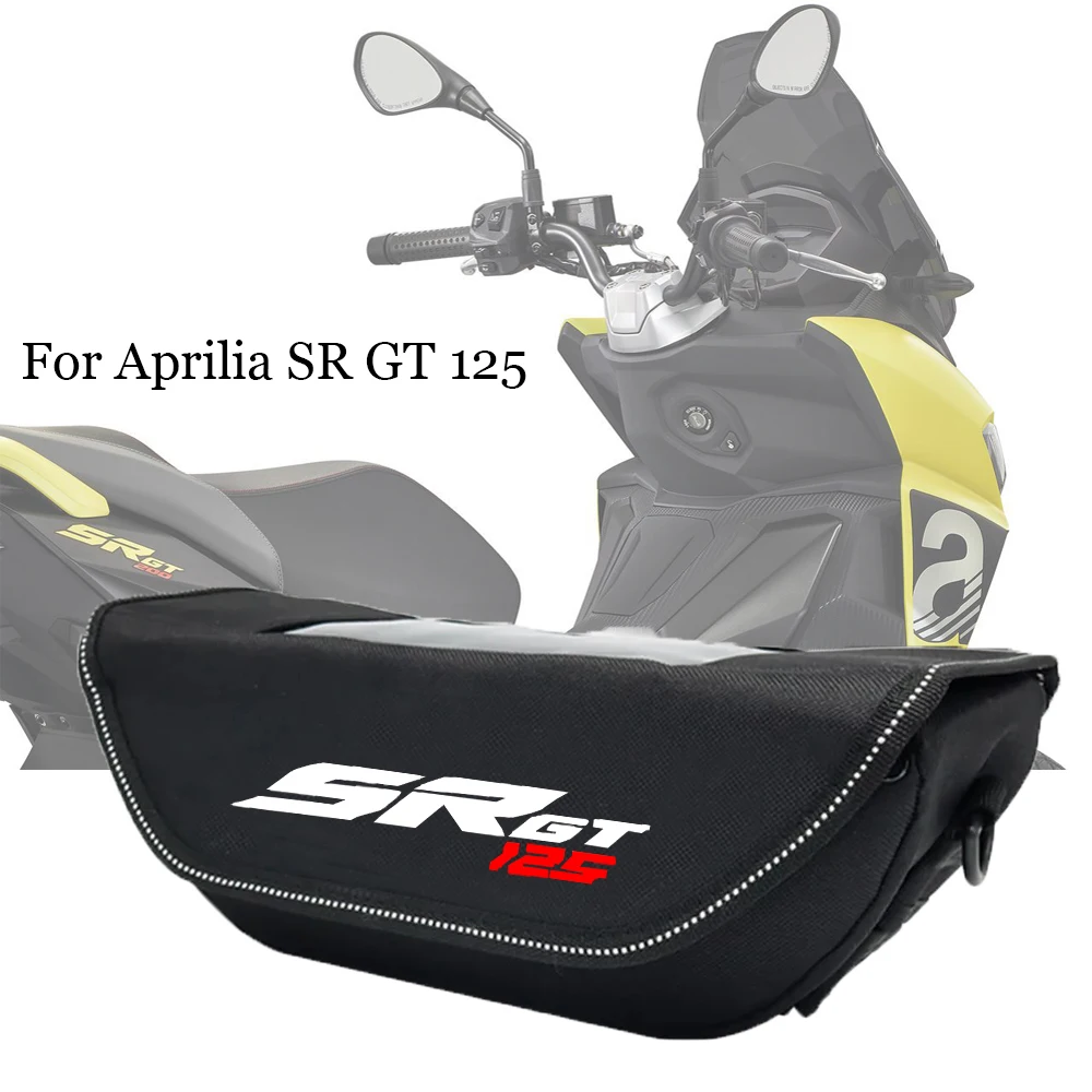 

For Aprilia SR GT 125 Motorcycle Accessories Waterproof Bag Storage Handlebar Bag Travel Tool Bag SR GT 200 2022-