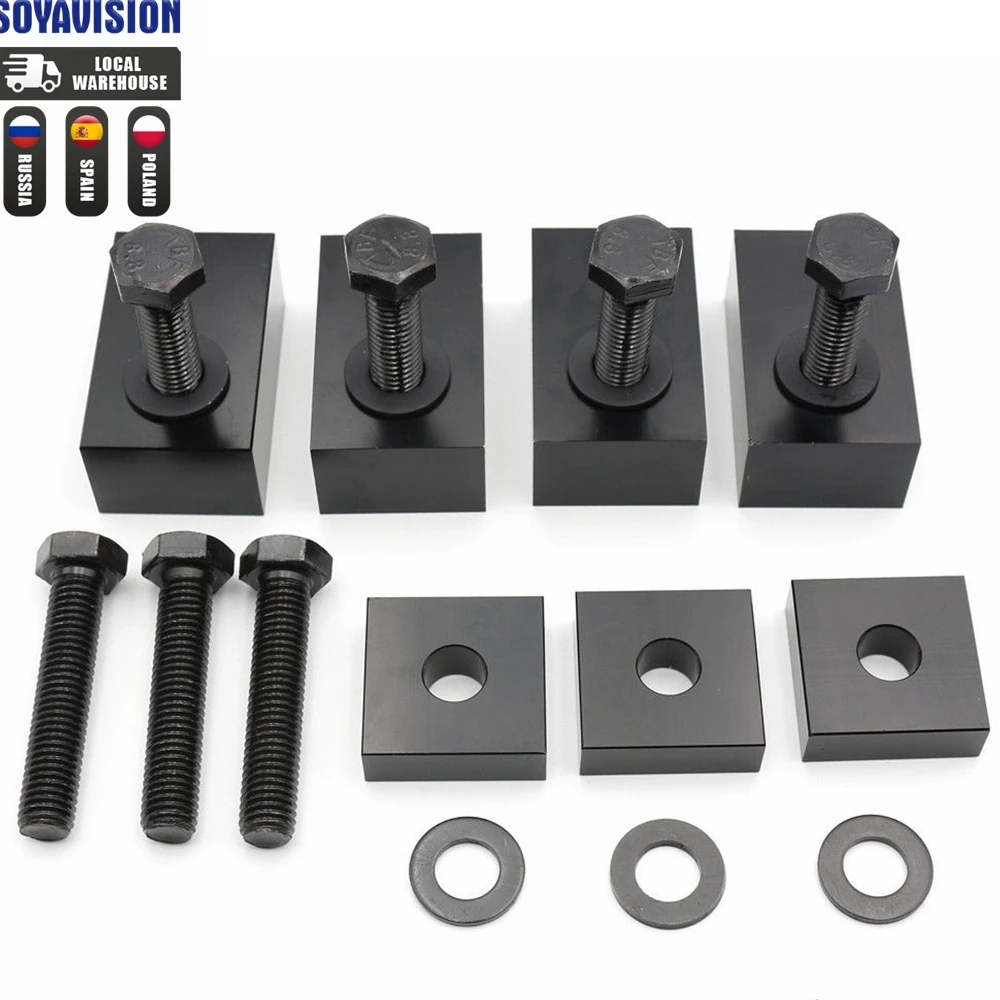 For Jeep Wrangler JK Parts 4 Door 2007-2018 Seat Spacers + Bolts Rear Seat Recline Kit with Bolts and Washers