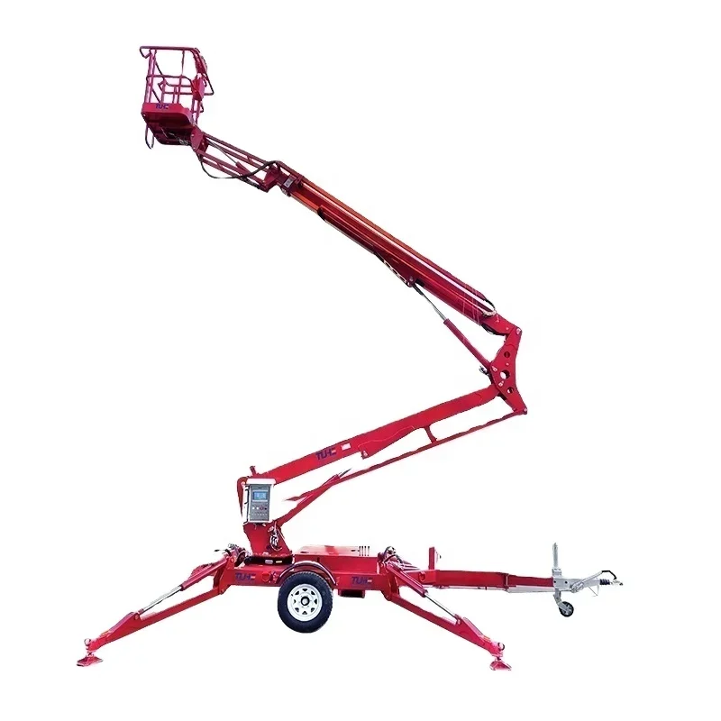 16m 200kg Trailed Boom Lift Vehicle Various Powers Used for Maintenance of Lifting Equipment Electric with Quality