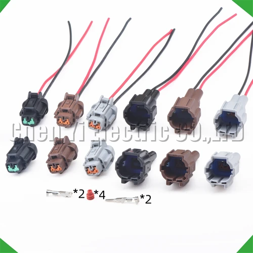 Conector automotriz de 2 pines, sensor ABS, indicador de ancho de señal de giro antiniebla, enchufe de arnés de cables 6185-0865 6188-0552 6188-0553 6185-0866