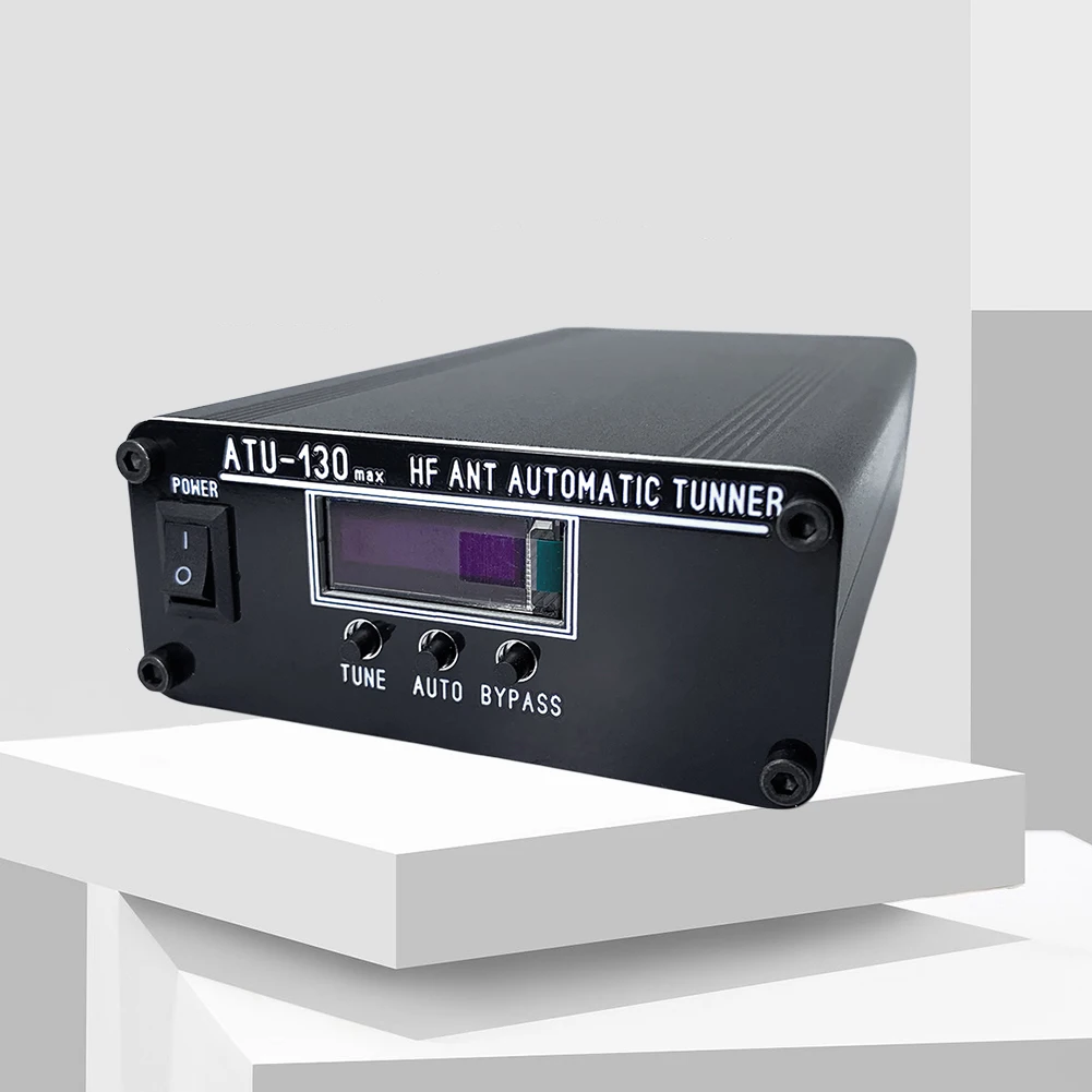 ATU-130 MAX Automatic Shortwave HF Antenna Tuner 1.8-50MHz 200W Radio Automatic Antenna Tuner