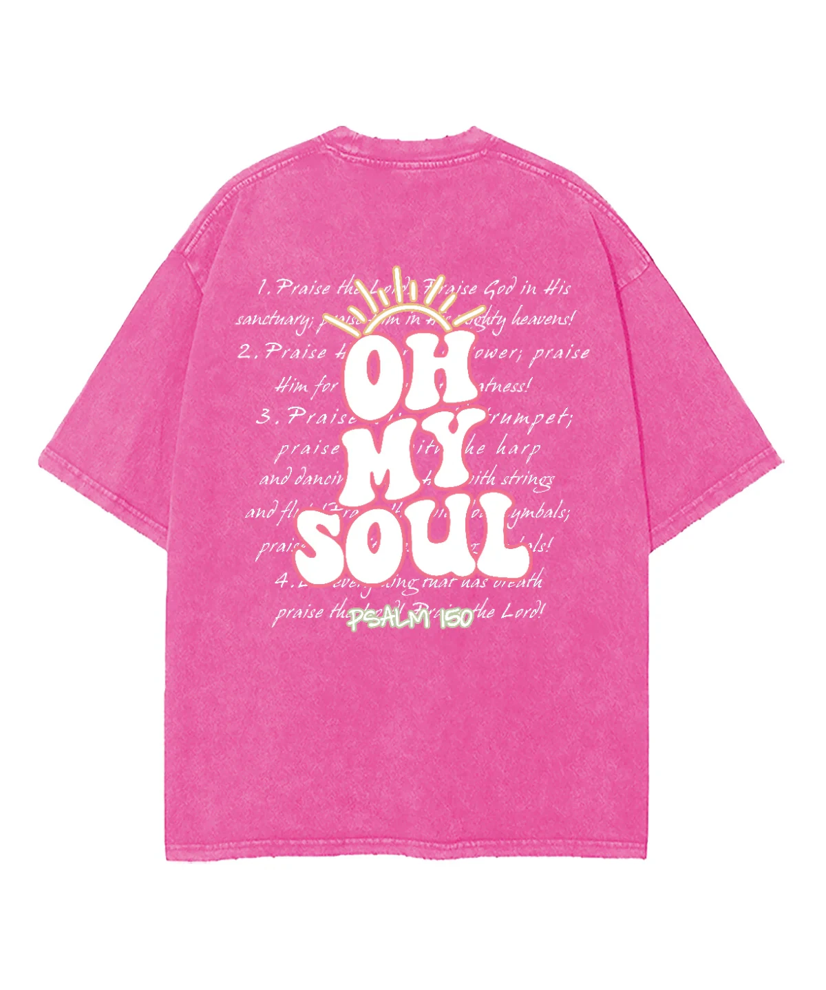 

Двусторонняя футболка с христианской символикой Oh My Soul – Soultt