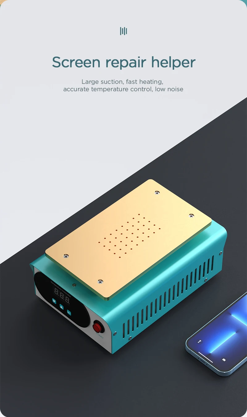 Uyue 948S + Lcd Touchscreen Separator Machine Kit 7 Inch Voor Iphone Separator Scherm Reparatie Machine Ingebouwde Vacuümpomp