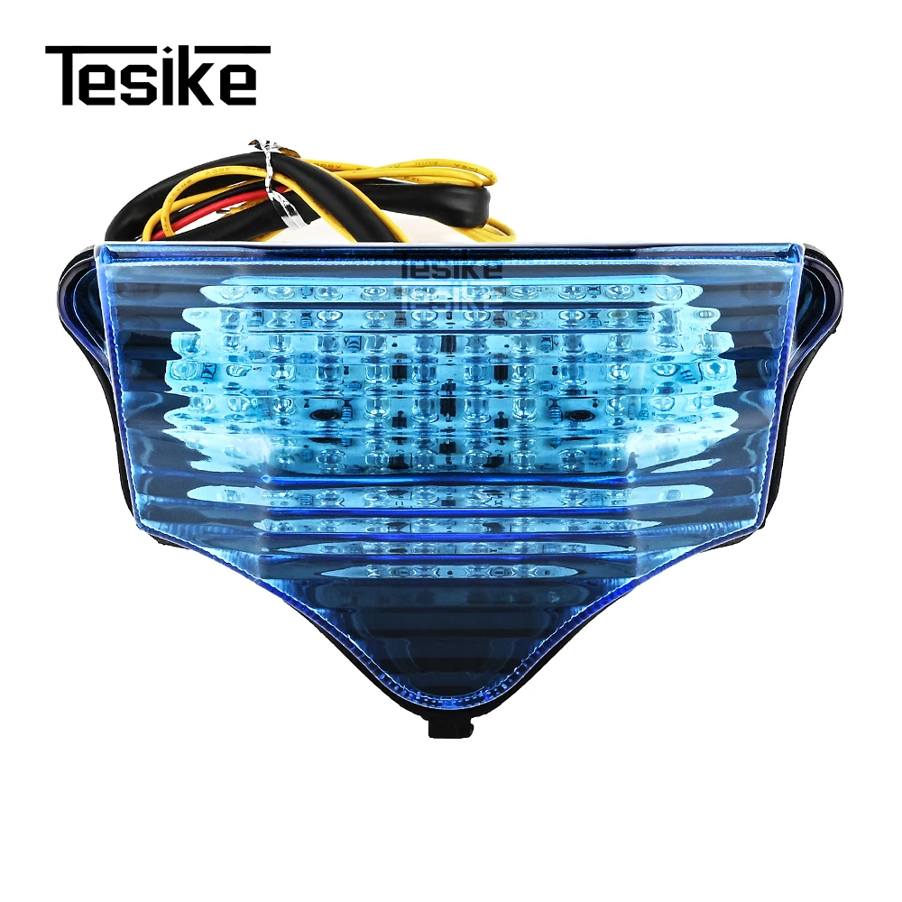 Motorcycle LED taillights brake assembly with steering rear tail light For Yamaha FZ600 FZ6 FAZER 2004 2005 2006 2007 2008 2009 view 4