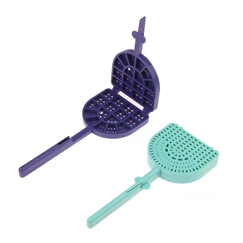 

1PC Dental Veneers Materials Cleaning Denture Wash Tray For Injection Molding Tooth Washing Racket For Porcelain Polishing Plate