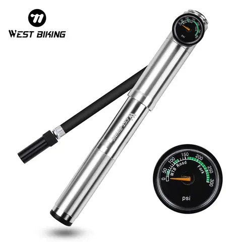 300 PSI Bike Pump West Biking