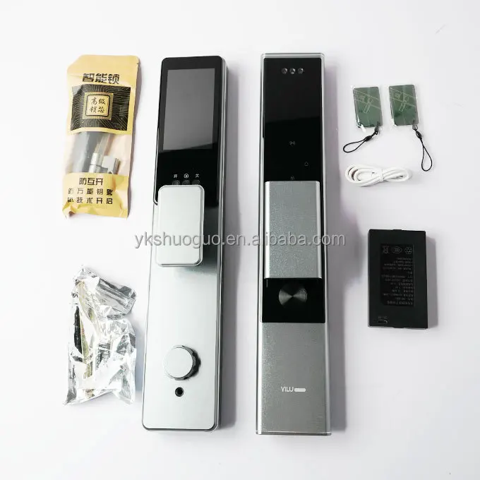 

July003 Factory Direct Sales Aluminium Smart Lock Fingerprint Tuya Wifi Smart Door Locks for Home Office