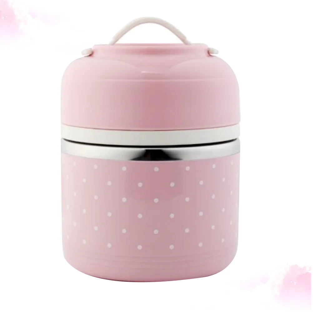 

Stainless Steel Single Layer Preservation Box Leakproof Lunch Box Portable Food Container for Students Workers