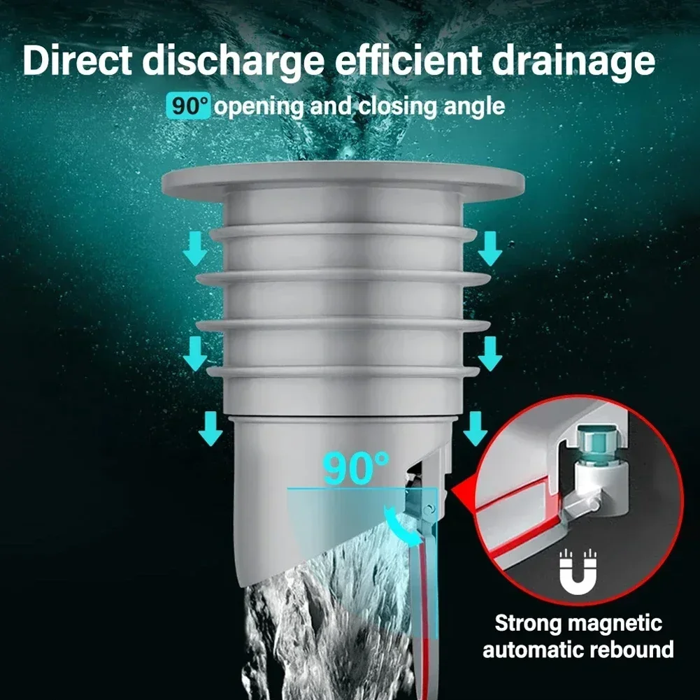 

7-Layer Upgraded Drain Trap Silicone Drain Pipe Drains Dish Drainer For Kitchen Sink Sewer Sealing Plug Bathroom Accessories