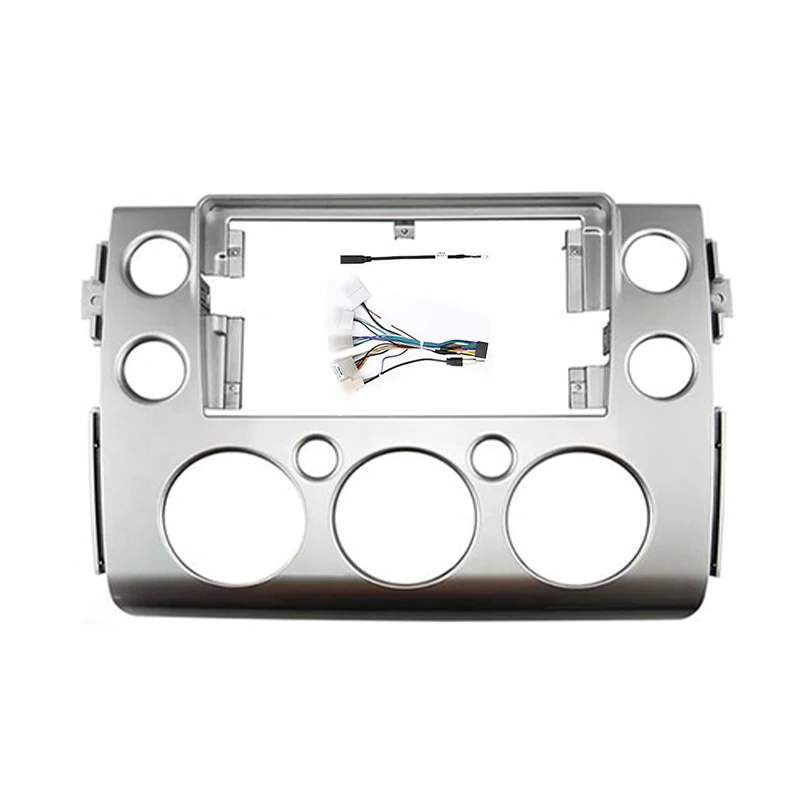 

Car GPS Navigation Stereo for Toyota FJ CRUISER 2006-2020 Radio Fascias Panel Frame Fit 2 Din 9 Inch in Dash Screen Stereo