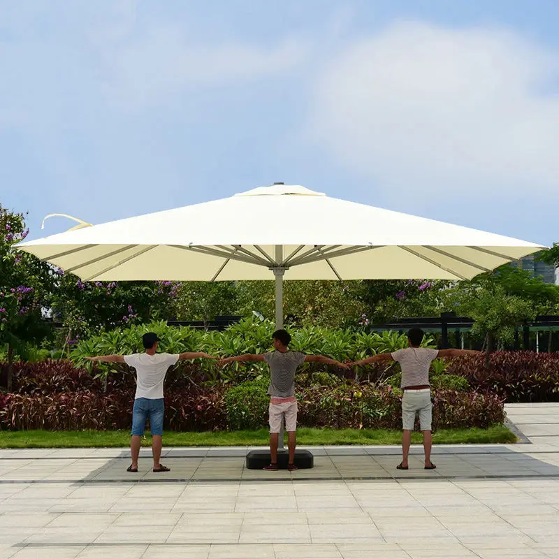Big Size Heavy Duty Large Garden Outdoor Umbrella Large Garden Parasol 4m 6m 8m Wholesale Supplier Garden Furniture