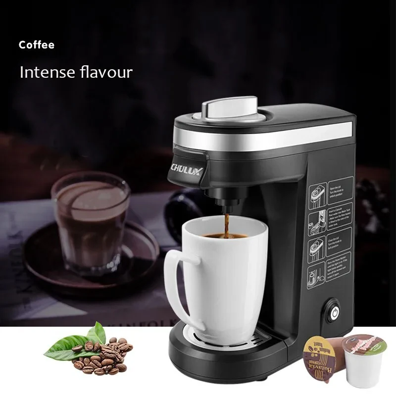 110V/220V K-Cup Capsule Coffee Maker American Style Small Capsule Coffee Machine Home Coffee Powder Brewing Machine