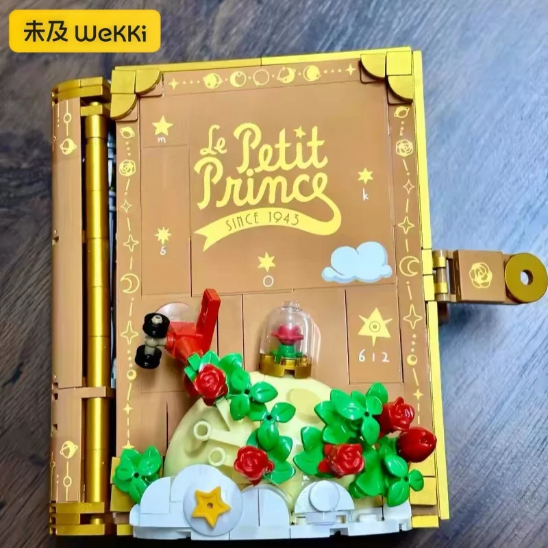 

Wekki Little Prince Building Blocks Cartoon Anime Movie 3D Book Assembly Model Toys Collection Desktop Decoration Holiday Gifts