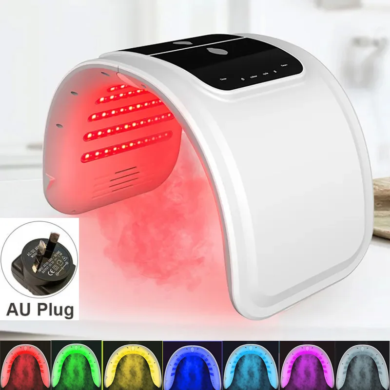 7-kleuren LED-gezichtsmasker PDT-apparatuur SPA Gezichtssprayapparaat Huidverjonging Licht Gezichtslichaam Schoonheidsmachines voor huidverzorging