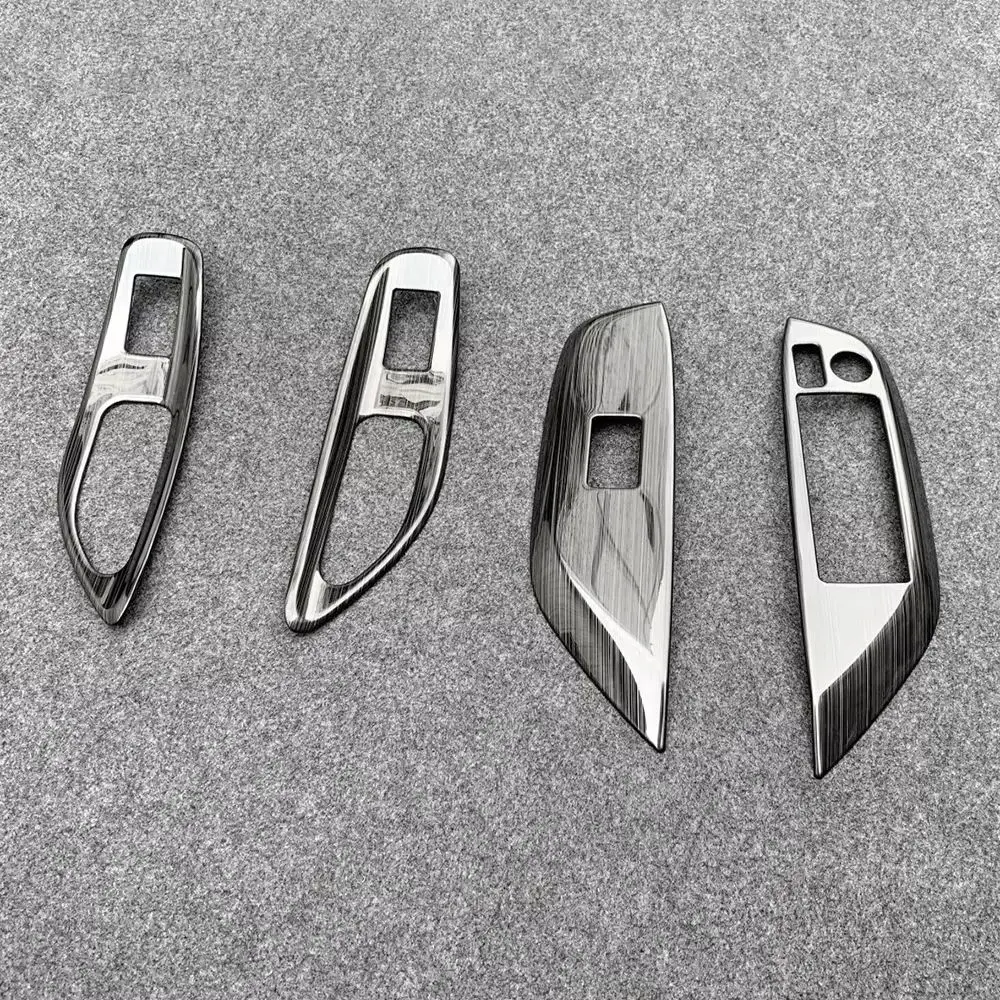 Accessories For 2020-2025 Toyota Yaris Cross XP210 Interior Door Armrest Window Switch Panel Trim Stickers Carbon Fiber Look