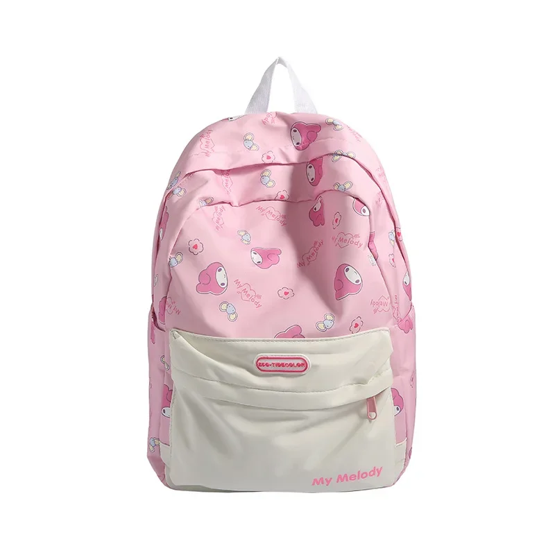 Sanrio-mochila escolar impermeable para estudiantes, almohadilla de hombro ligera, gran capacidad, Linda mochila de dibujos animados, Cinnamoroll Babycinnamroll, nuevo