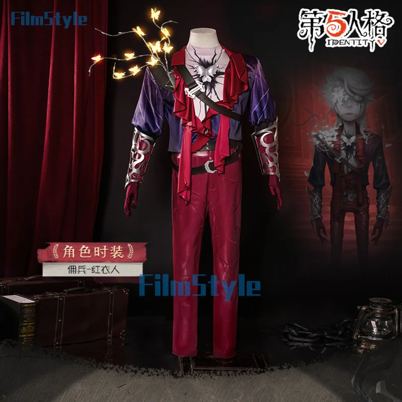 

Identity ⅤNaib Subedar Cosplay Costume Uniform Halloween Carnival Party Christmas Play Role Clothes Clothing for Men FilmStyle