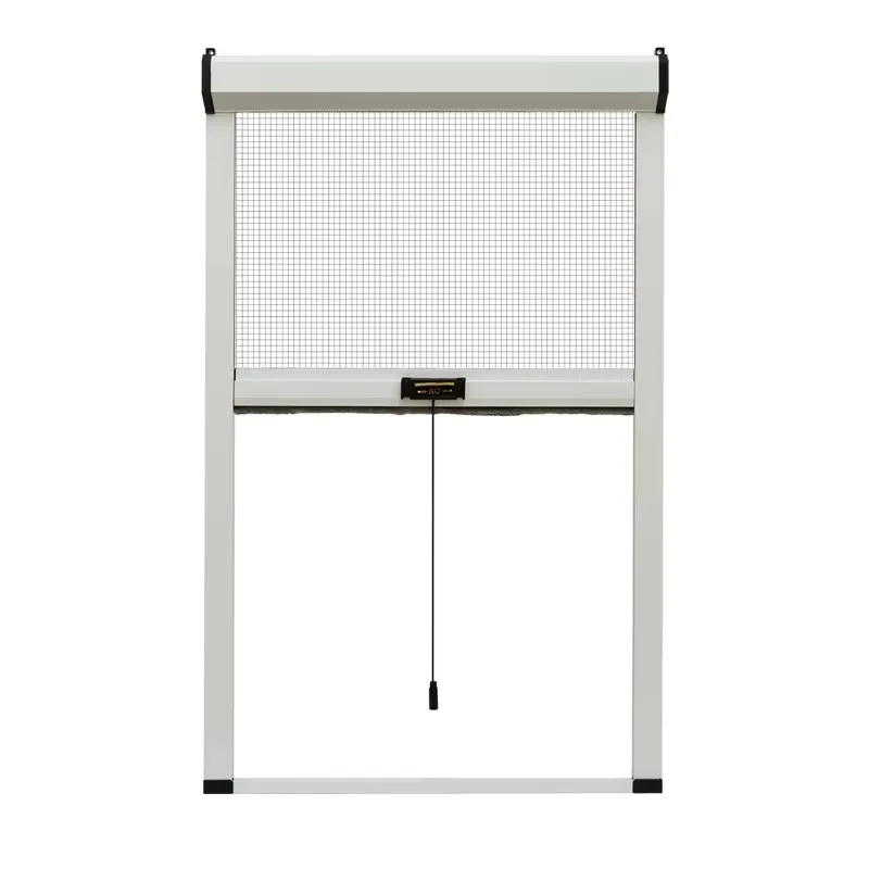 

Customization Wholesale Aluminum Windows Screen Frame Set Mosquito Net Fibreglass Privacy Roller Screen Window