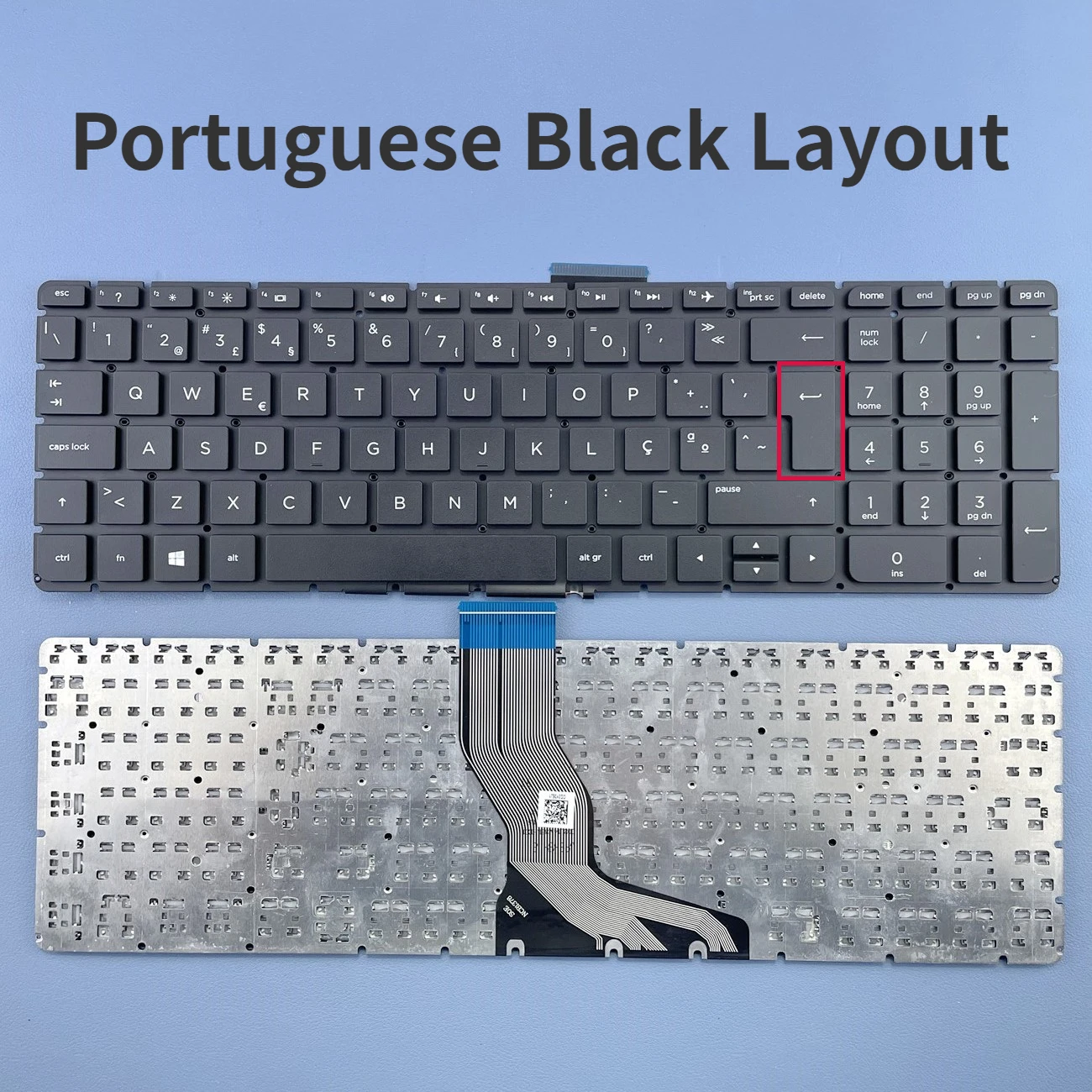 

Portuguese Laptop Keyboard for HP Pavilion 15-ab 15-ab000 15-ab100 15-ab200 series PO Layout