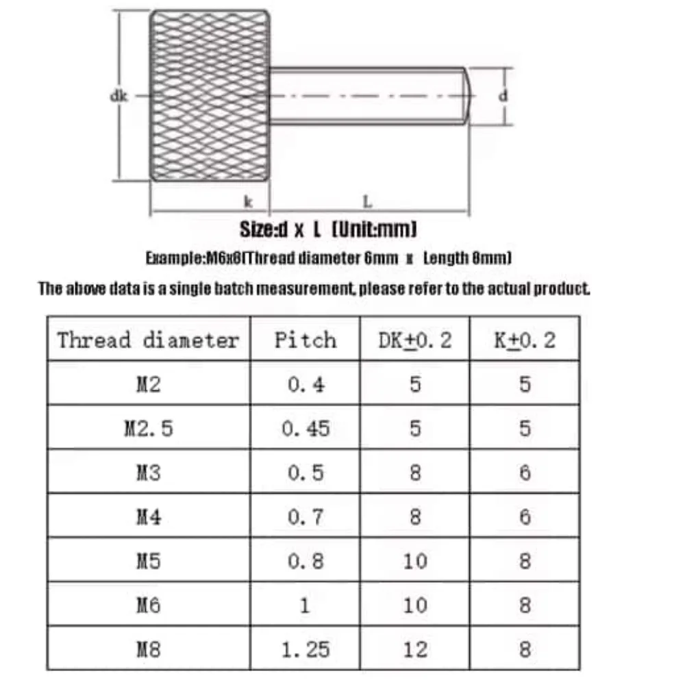 M2‑M8 304 SS Mesh Pattern Knurled Thumb Screws Flat Head Hand‑Tight Bolts Round Adjustment Hardware for DIY Machinery