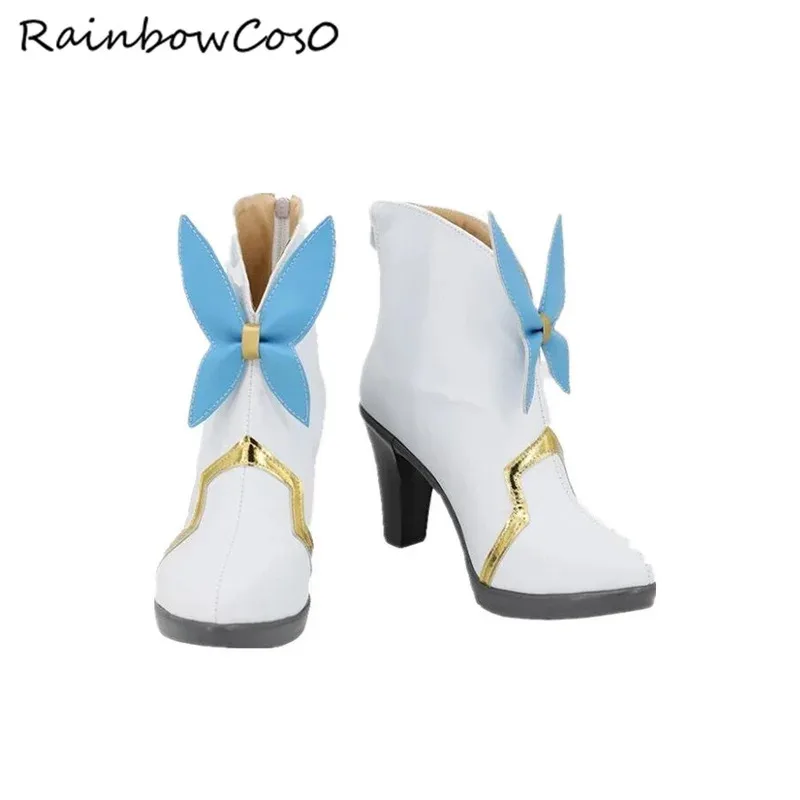 أحذية LaLa TalesRunner التأثيرية أحذية لعبة أنيمي حفلة الهالوين عيد الميلاد RainbowCos0 W3879 #5