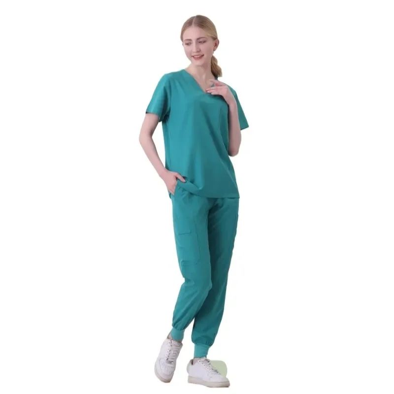 High Quality Scrub Uniform Jogging Pant Pet Grooming Doctor Work Clothes Health Care Medical School Accessories Nursing Workwear