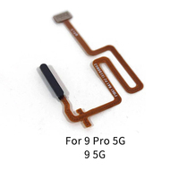 For Realme 9 9Pro 5G Power Button Fingerprint Sensor Flex Cable Repair Part