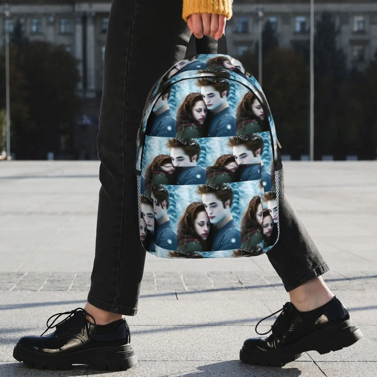 Sac à dos Edward Cullen de la saga Twilight, sac d'école pour étudiants, sac d'école pour enfants, sac à dos pour ordinateur portable, sacs à bandoulière pour garçons et filles