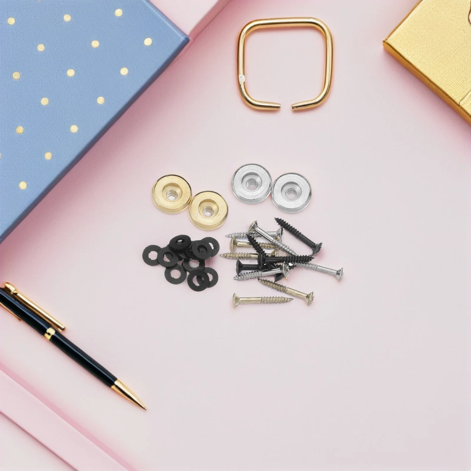 

12 Pcs Guitar Strap Buckle Button Lock Fastener Bass Locks Adjustment Closures Replacement Clip Refit
