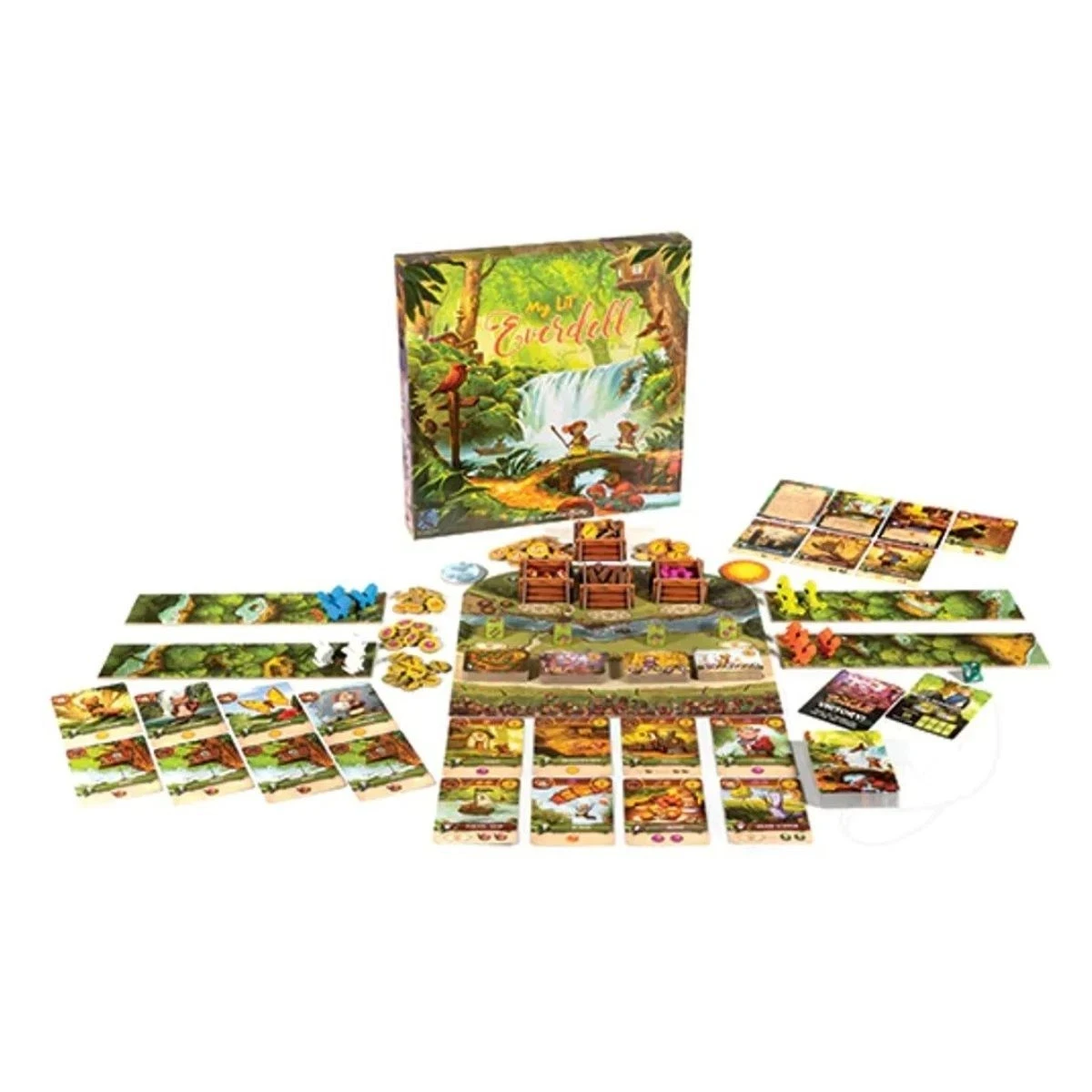 ألعاب لوحية My Lil Everdell - الإصدار الصديق للأطفال للعائلات، لعبة مألوفة من لعبة Theaward الفائزة