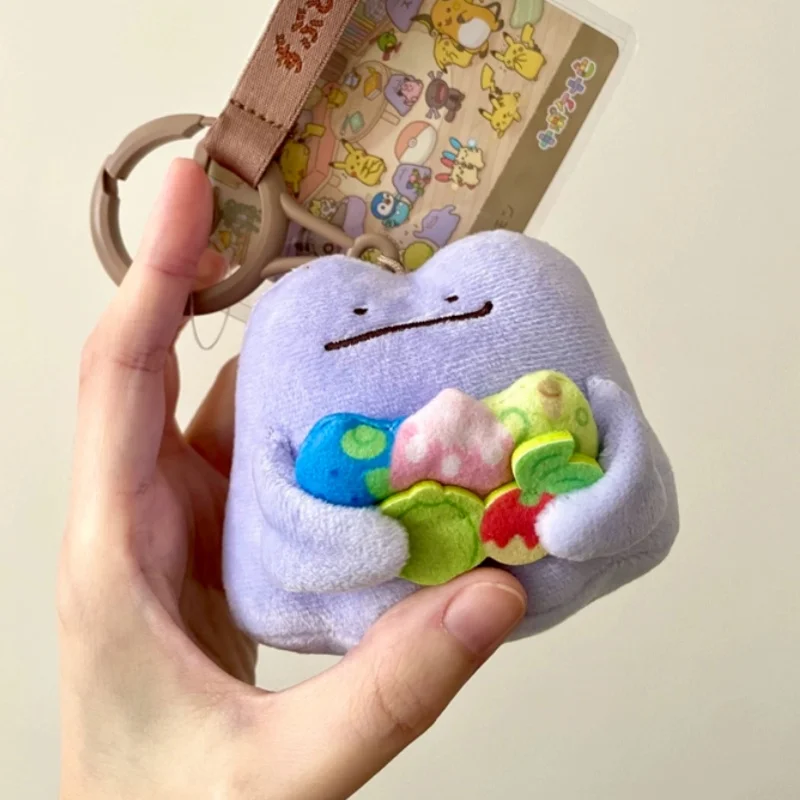 Pokémon Pikachu Ditto Plush Pendant Toy Corduroy Handbag Soft Blanket Bath Towel Hand Towel Collectible Friend Gift