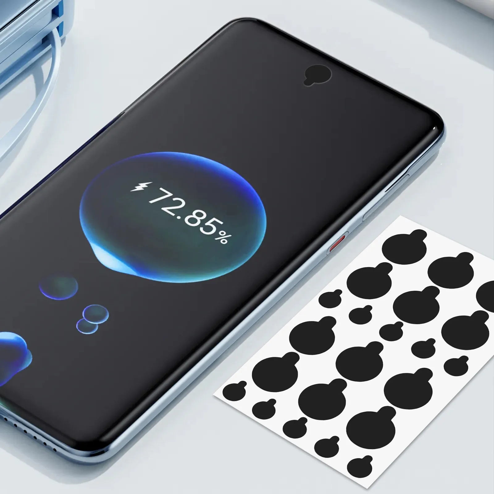 

10 Sheets Blackout Stickers Camera Cover Shading Stickers for Routers Alarms Electronics Privacy Protection Camera Cover