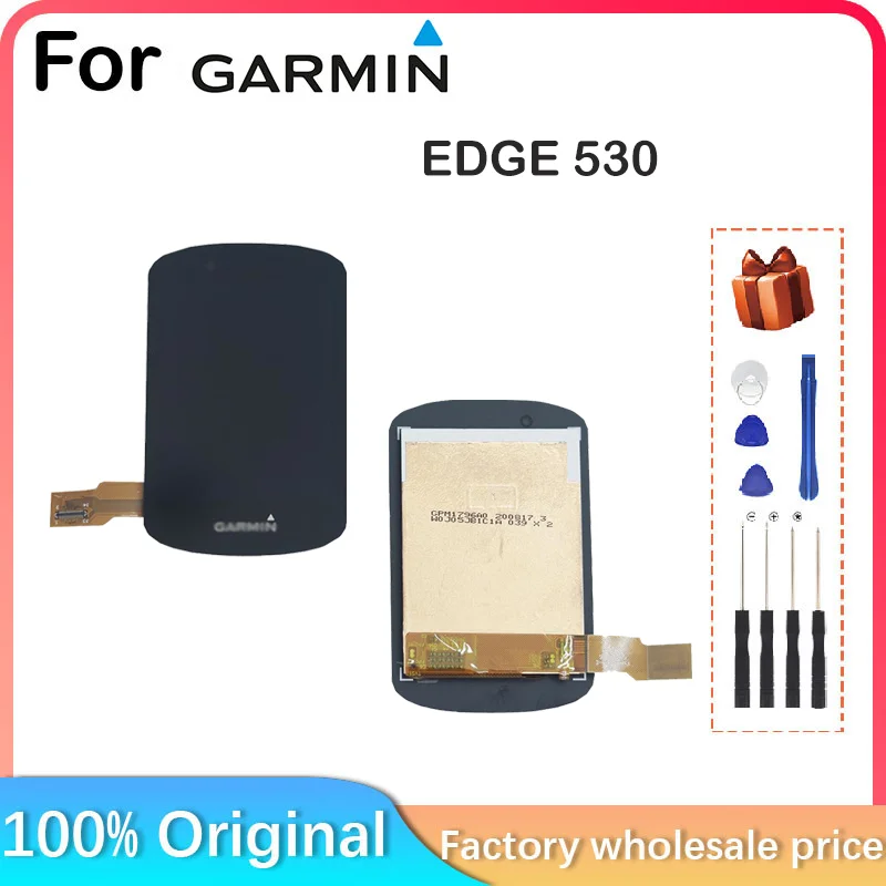 Dla Garmin Edge 530 GPS Komputer rowerowy Wymiana ekranu LCD Naprawa